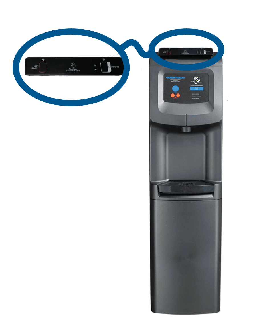 Touch Free Water Coolers Pure Water Technology of GC